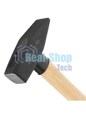 Молоток слесарный Matrix 1000 г, квадратный боек, деревянная рукоятка