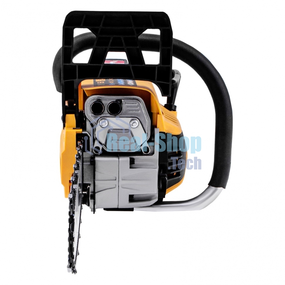 Пила цепная бензиновая Denzel DS-4516, шина 40 см, 45 см 3, 2,5 л.с., шаг 0,325, паз 1,5 мм, 64 зв