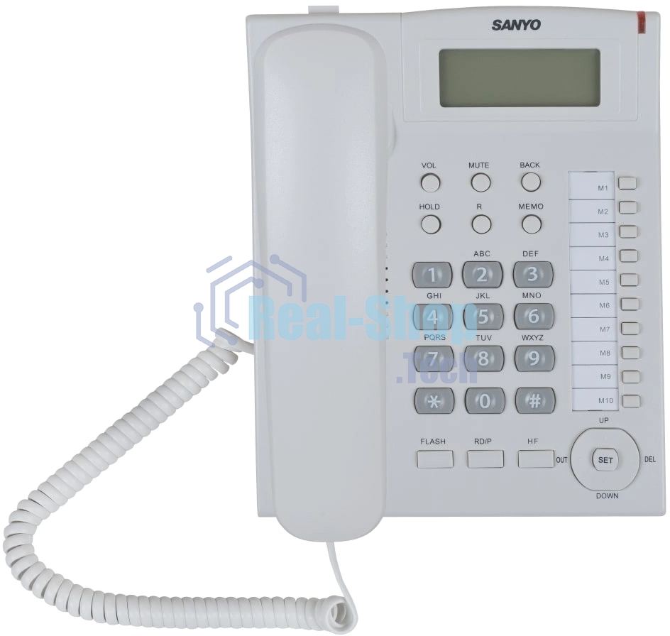 Телефон проводной SANYO RA-S517W белый