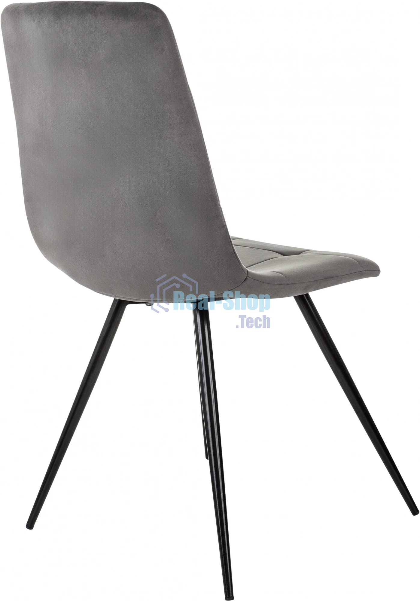 Стул для дома Бюрократ CH-K1_4 комплект 4 шт т. серый Holland 18 металл черный на ножках