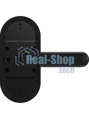 Умный замок Aqara Smart Door Lock U300 навесной разбл.отпеч.паль./код/пар/NFC/прил/мех.кл черный (DL-D02D BL)