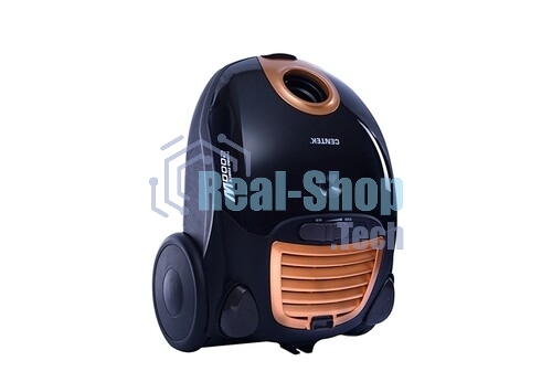 Пылесос Centek CT-2511 черный/желтый, 400/2000 Вт, уборка сухая, пылесборник мешок 2 л