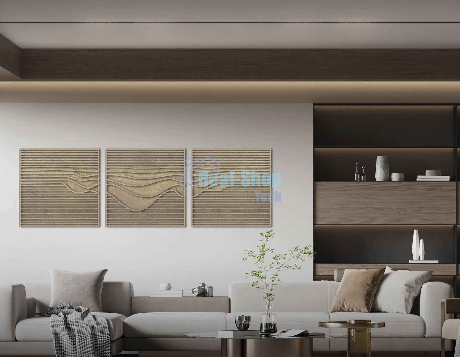 Трековый светильник GL2335 BK черный IP20 10W 3CCT 3000/4200/6400K 48V 200*10*37