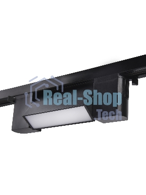Трековый однофазный светодиодный светильник Ambrella light GL6660 BK черный LED 6W 4200K