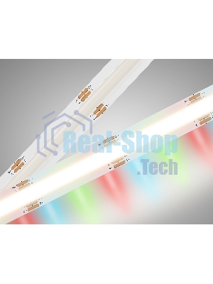 Светодиодная лента Ambrella light GS4951 COB 576Led/ 14W m/ 24V IP20 RGB/ 5m*10mm*3mm (4 конт.)