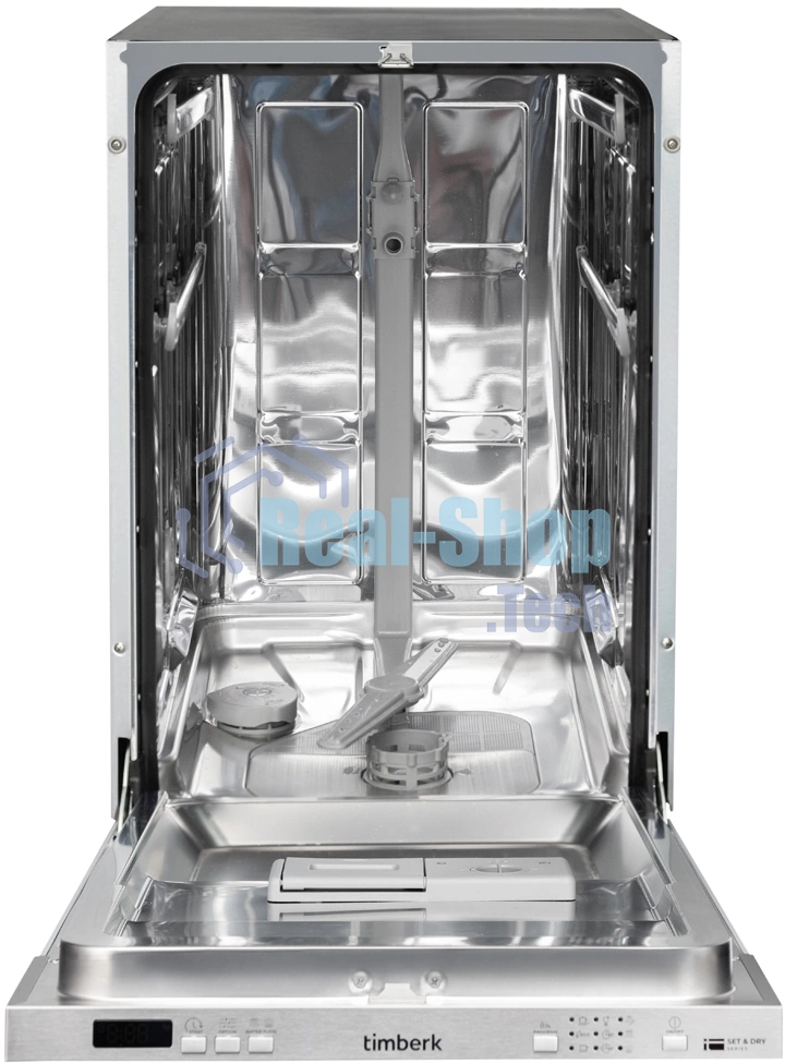 Посудомоечная машина Timberk Set&Dry T-DW45BI103 серебристый (узкая)