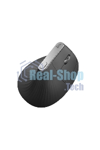 Мышь беспроводная/проводная Logitech MX Vertical графитовый, 4000 dpi, радиоканал, Bluetooth, USB, кнопки - 6