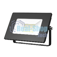 Прожектор светодиодный Gauss Elementary 30Вт 2100лм IP65 6500К черный ПРОМО