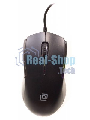Мышь проводная Oklick 245M черный, 1000 dpi, USB, кнопки - 3