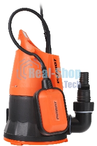 Насос садовый дренажный Patriot F 450 Z 450Вт 8000л/час