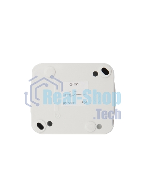 Переключатель проходной Kranz Mini OG открытой установки, IP54 белый