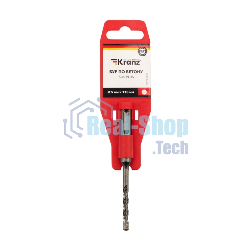 Бур по бетону Kranz 5x110 мм SDS PLUS