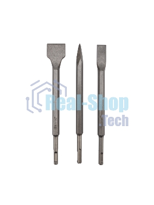 Набор зубил для перфоратора Kranz SDS PLUS, 3 предмета