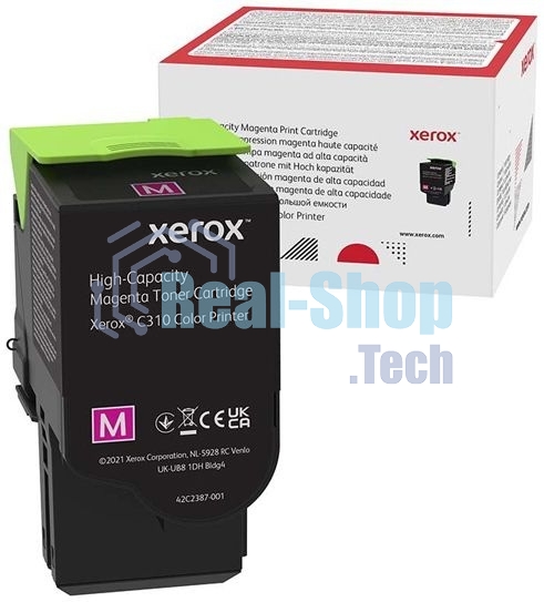 Картридж лазерный Xerox C310 пурпурный 5,5K (006R04370)