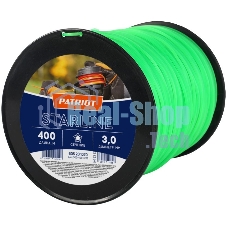 Леска Starline D 3,0 мм L 400 м (звезда, зеленая) 300-400-3