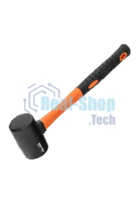 Киянка резиновая Sparta 225 г, черная резина, фибергласовая рукоятка