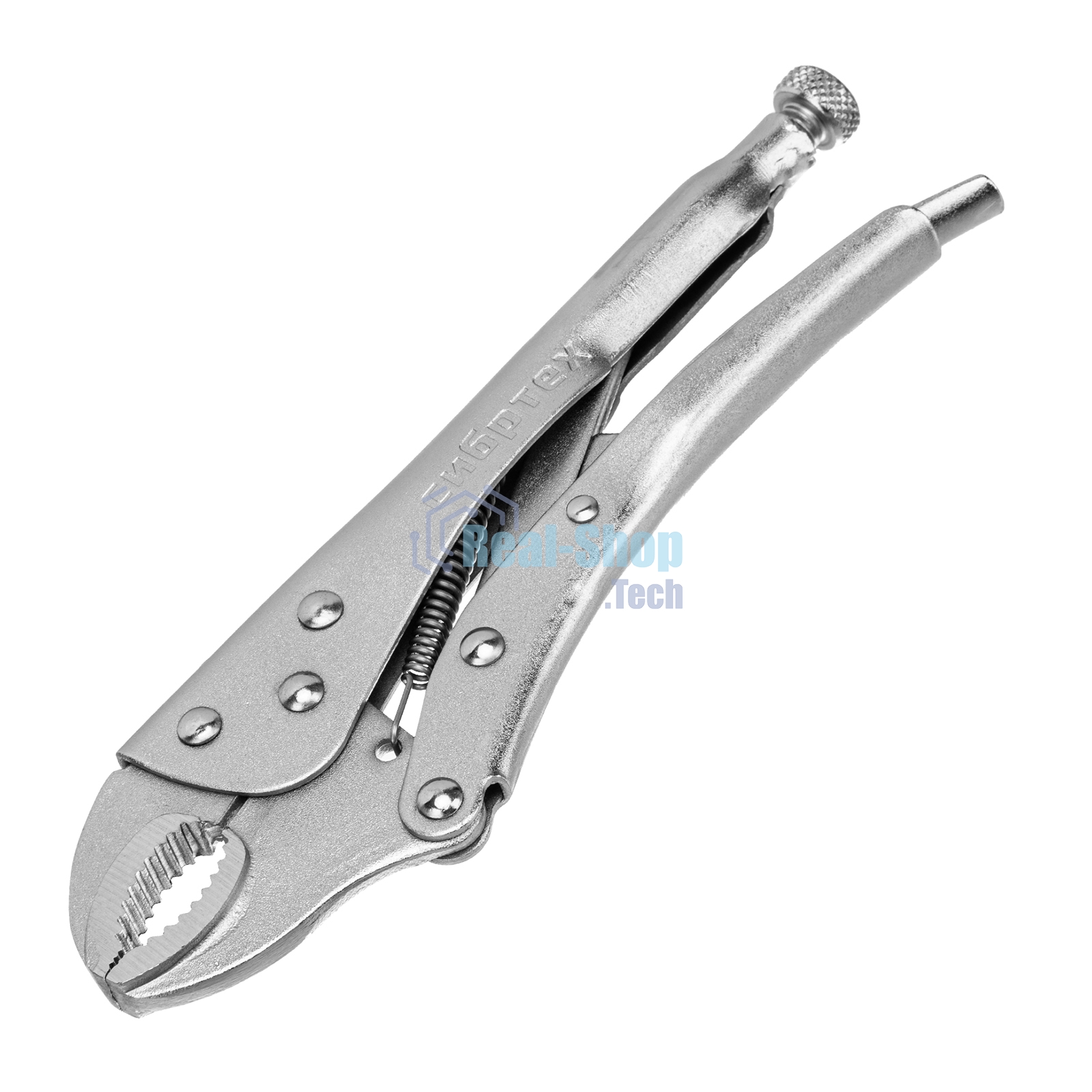 Зажим Сибртех ручной, полукруглый захват, 220 мм