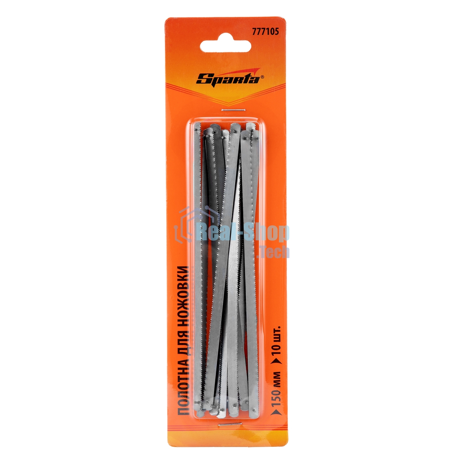 Полотна для ножовки по металлу Sparta 150 мм, 10 шт.