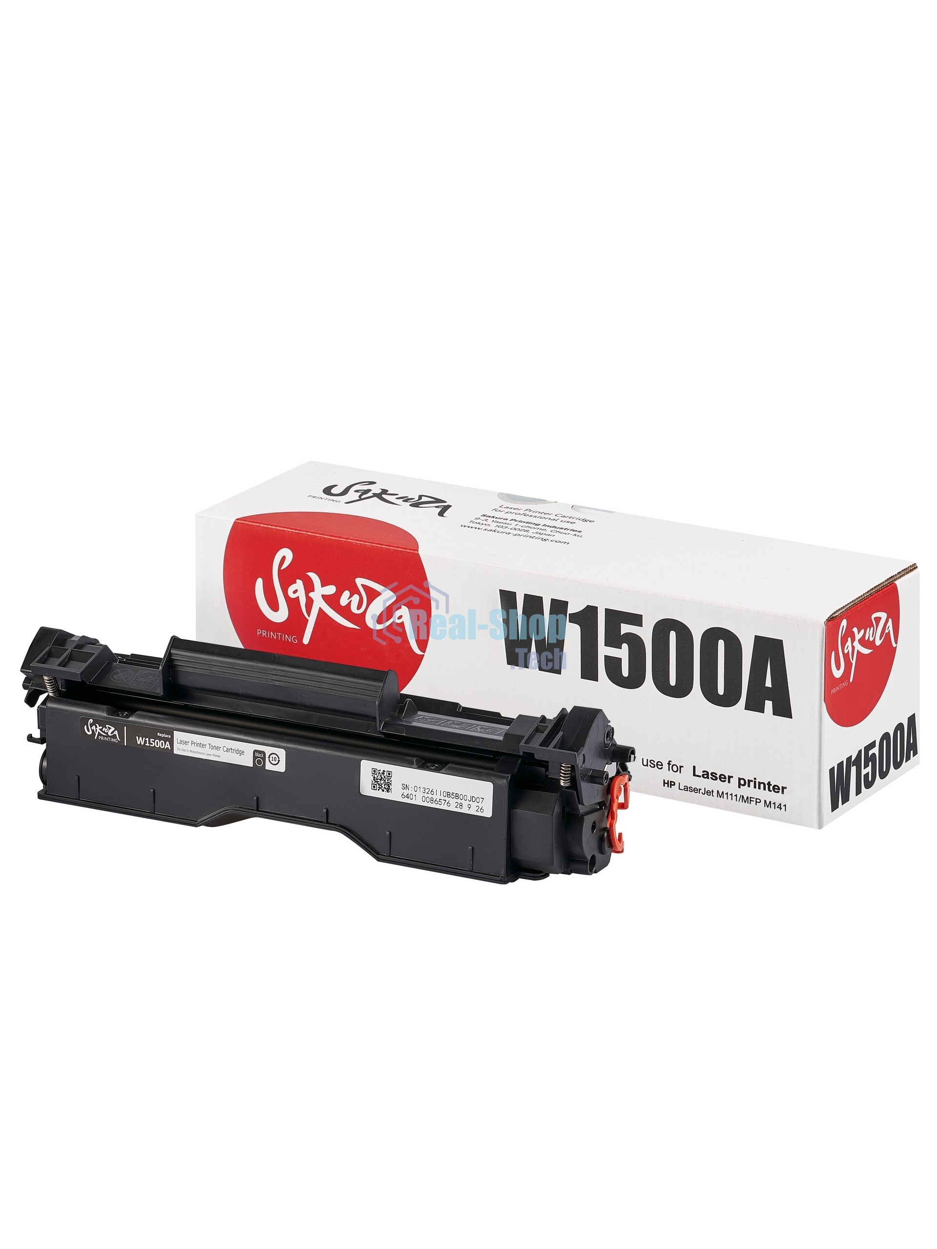 Картридж лазерный Sakura W1500A (150A) для HP, черный, 975к.