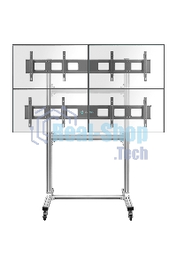 Напольный мобильный стенд ONKRON FSPRO2L-22 для видеостен 2х2 4 x 40”- 50