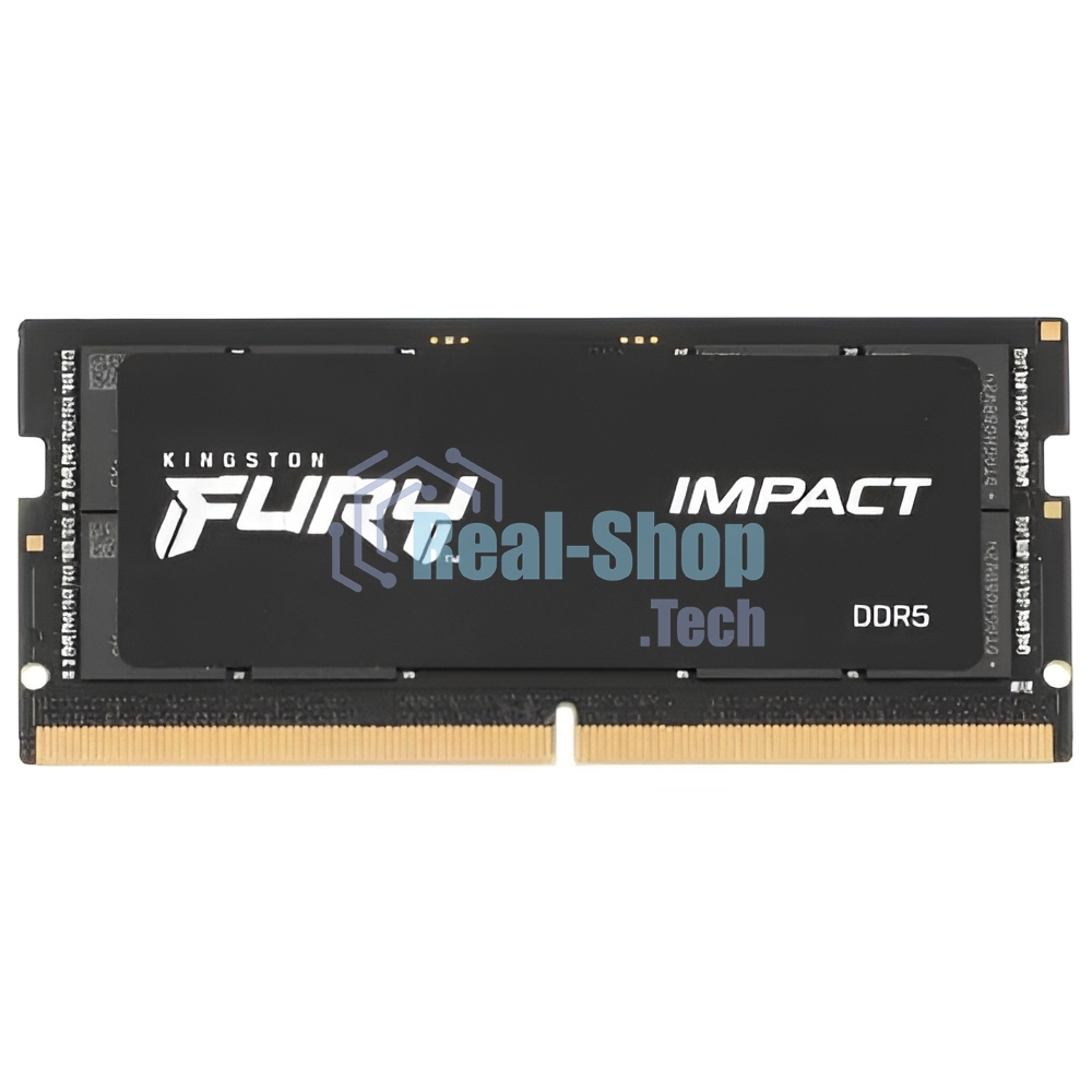 Оперативная память Kingston Fury Impact, DDR5, 64Gb (2x32Gb), 5600MHz, CL40, SO-DIMM