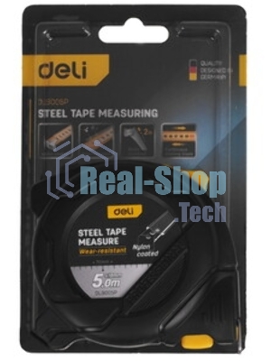 Рулетка Deli DL280519 5мx19мм, метрическая