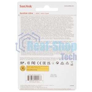 Флеш карта SANDISK SDXC 64Gb UHS-I SDSDUNB-064G-GN6IN