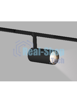 Трековый акцентный светильник Ambrella light GL4405 BK черный IP20 7W 3CCT 3000-6000K SMART 48V 24° D35*90