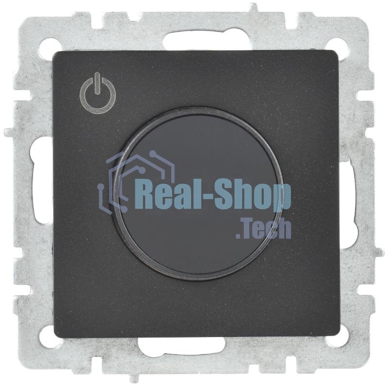 Термостат электронный с индикацией BRITE СП IP20 ТС10-1-БрЧ черный IEK BR-RT11-K02