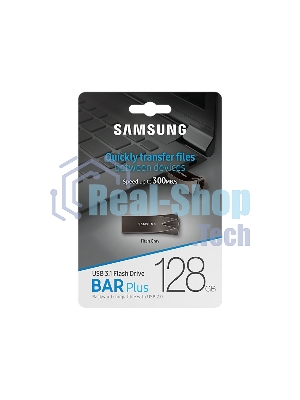 Флешка USB Samsung BAR Plus 128Gb USB USB 3.1 (up to 300Mb/s)