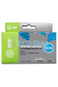 Картридж струйный Cactus CS-CD972 №920XL синий (14.6 мл.) для HP Officejet 6000/6500/7000/7500