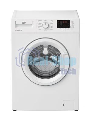 Стиральная машина Beko WRE55P2BWW белый, загрузка фронтальная 5 кг, 1000 об/мин, класс A
