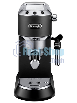 Кофеваркa рожковая DeLonghi EC 685 BK черный, исп. кофе - молотый/чалды, 1.1 л, 1350 Вт, 15 бар