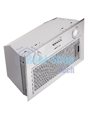 Вытяжка встраиваемая Krona Ameli 600 inox PB нержавеющая сталь, 60 см, 633 куб. м/ч, 50 дБ