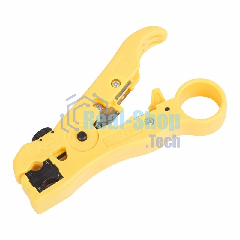 Инструмент для зачистки и обрезки кабелей Rexant HT-302 RG-58, RG-59, RG-6, RG-11.