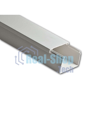 Кабель-канал 60х40 L2000 пластик белый Рувинил РКК-60х40