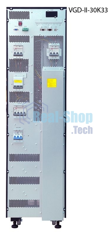 Источник бесперебойного питания Powercom VGD-II-10K33 10000Вт 10000ВА черный