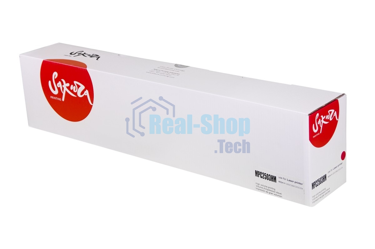 Тонер-туба Sakura MPC2503HM (841927) для Ricoh Aficio MP C2003/ C2503/C2011, пурпурный, 9500 к.