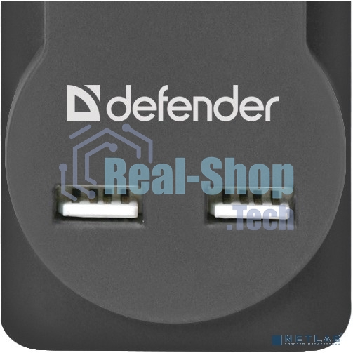 Сетевой фильтр Defender 3M DFS 753 5OUTL.