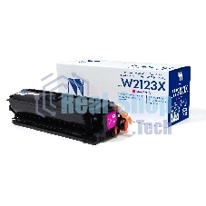 Картридж лазерный NVPrint совместимый NV-W2123X Magenta для HP Color LaserJet M555X/M555dn/M554dn/M578z/M578f/M578dn/M578c (10000k)