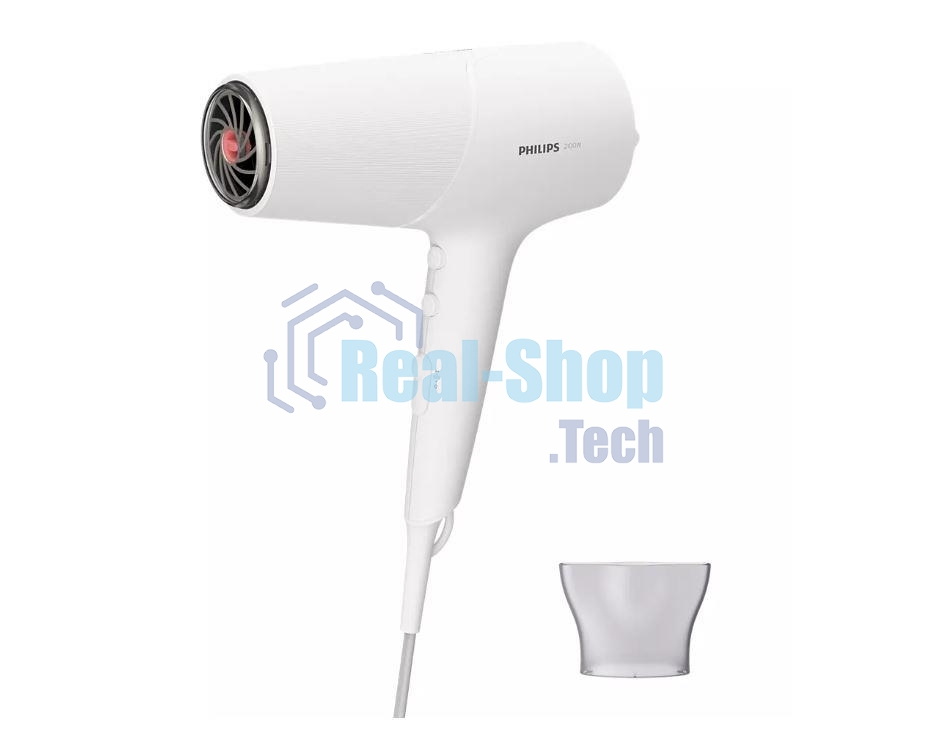 Фен Philips BHD500/00 белый, 2100 Вт, ионизация