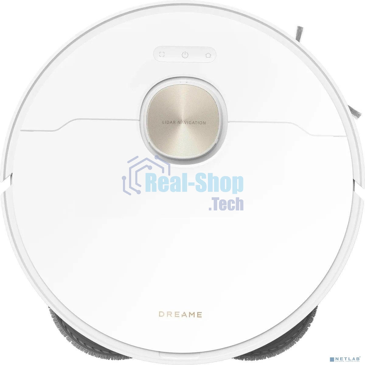 Робот-пылесос DREAME X40 Ultra Complete, 200Вт, белый/золотистый