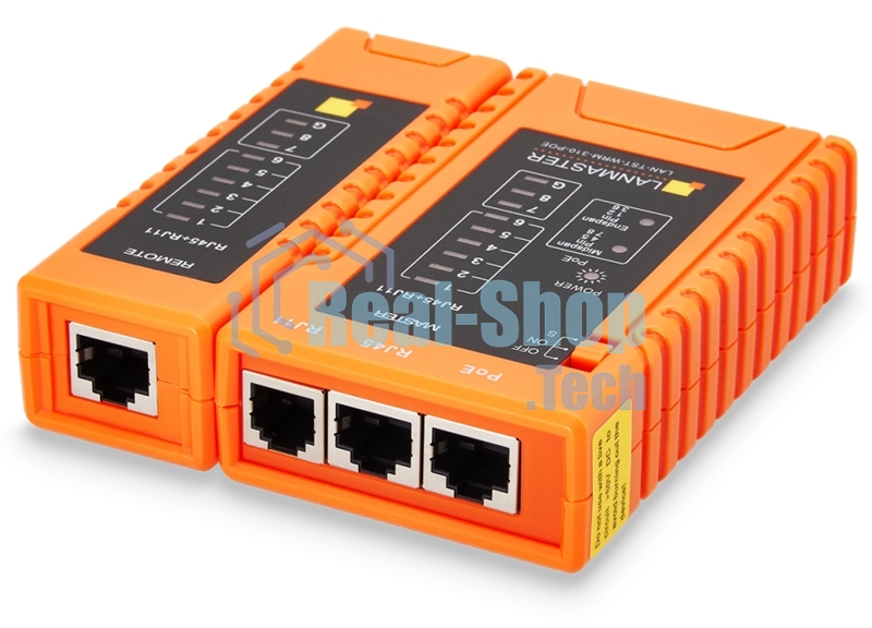 Тестер кабельный Lanmaster LAN-TST-WRM-310-POE