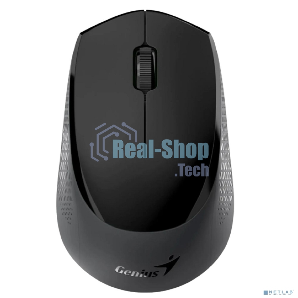 Мышь беспроводная Genius NX-8000S BT черный, 1200 dpi, радиоканал, Bluetooth, USB, кнопки - 3