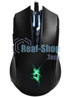 Мышь проводная A4Tech X89 черный, 2400 dpi, USB, кнопки - 8