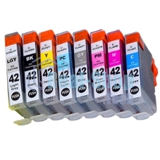 Набор струйных картриджей NVPrint для Canon CLI-42 (NV-6384B010) 8 цветов для Canon Pixma PRO-100, 100S