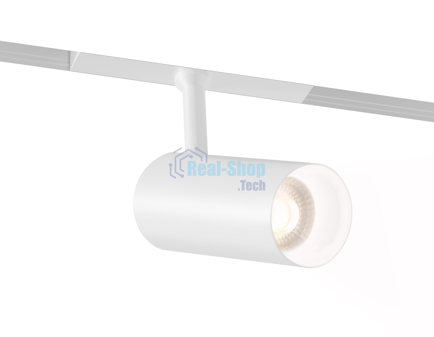 Трековый акцентный светильник Ambrella light GL4410 WH белый IP20 10W 3CCT 3000-6000K SMART 48V 24° D45*100