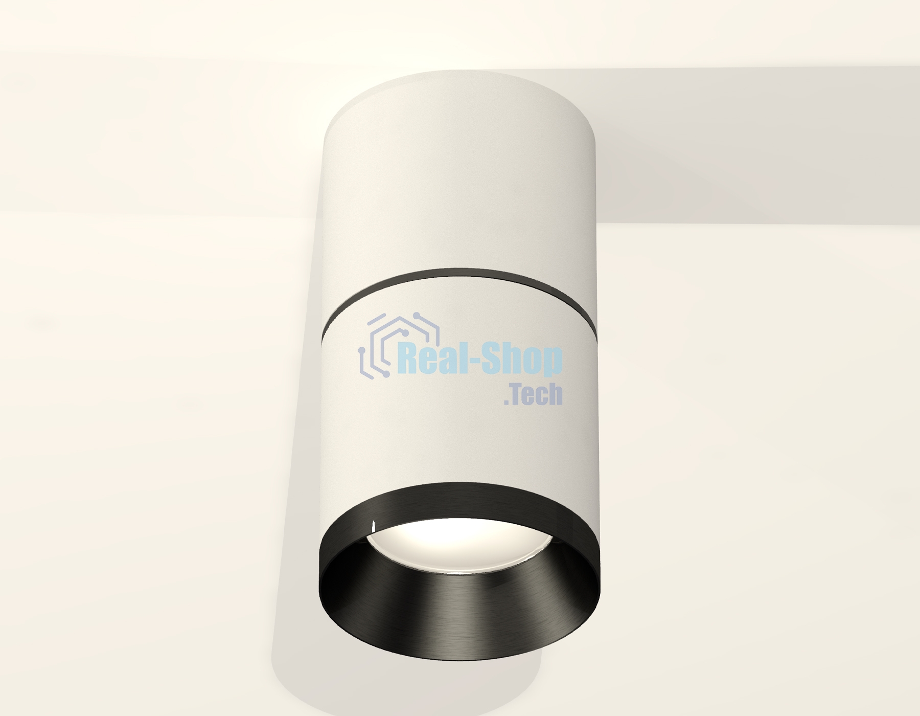 Светильник Ambrella Light XS7401181 SWH/PBK белый песок/черный полированный MR16 GU5.3 (C7401, A2071, C7401, N7031)