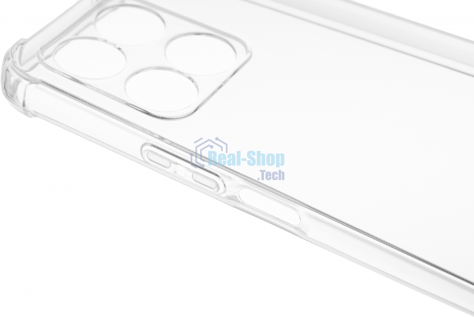 Чехол (клип-кейс) BoraSCO для Honor X6a 72472 прозрачный
