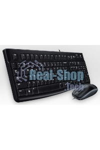 Комплект клавиатура + мышь Logitech Desktop MK120 (русская раскладка)